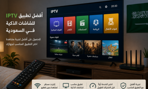 أفضل تطبيق IPTV للشاشات الذكية في السعودية