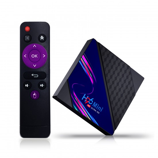 H96 Mini V8 RK3228A DDR3 2GB RAM eMMC 16GB ROM Android 10.0 4K HD TV Box Support TikTok TV Control 2.4G Wifi Widewine Level1 HEVC H.265 VP9 Video Decoding H96 Mini V8 RK3228A DDR3 2GB RAM eMMC 16GB ROM Android 10.0 4K HD TV Box Support TikTok TV Control 2.4G Wifi Widewine Level1 HEVC H.265 VP9 Video Decoding