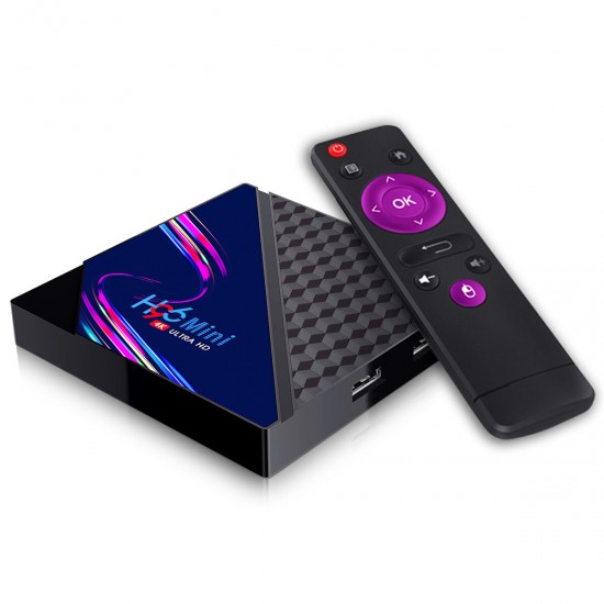 H96 Mini V8 RK3228A DDR3 2GB RAM eMMC 16GB ROM Android 10.0 4K HD TV Box Support TikTok TV Control 2.4G Wifi Widewine Level1 HEVC H.265 VP9 Video Decoding H96 Mini V8 RK3228A DDR3 2GB RAM eMMC 16GB ROM Android 10.0 4K HD TV Box Support TikTok TV Control 2.4G Wifi Widewine Level1 HEVC H.265 VP9 Video Decoding