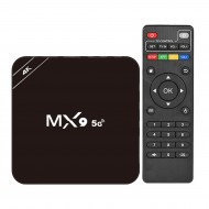 MX9 Rockchip RK3228A Quad-core 4GB RAM 64GB ROM 2.4G 5G Dual-band WiFi Android 10.1 4K@60fps HD H.265 Smart TV Box