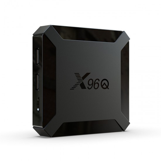 X96Q Allwinner H313 Quad Core DDR3 1GB RAM eMMC 8GB ROM 2.4G Wifi 4K TV Box H.265 VP9